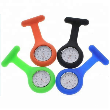 Silicone Material Japan movement Nurse watches